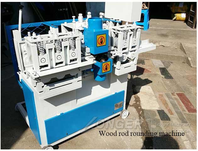 wood rod rounding machine